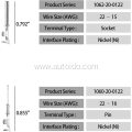 DTM Connector Kit DTM04-8P DTM06-8PS Connector